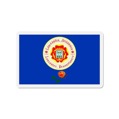 Flag of Lancaster Pennsylvania - Refrigerator Magnet - The Sticker Space