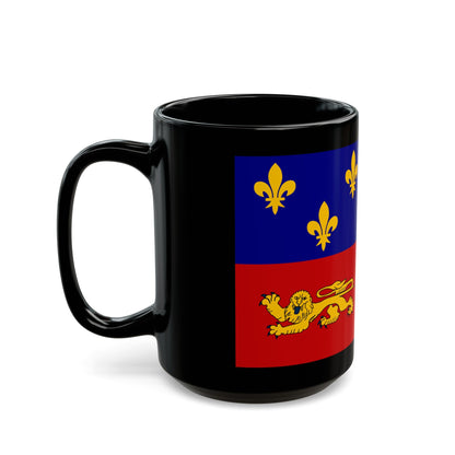 Flag of Landes France - Black Coffee Mug-The Sticker Space