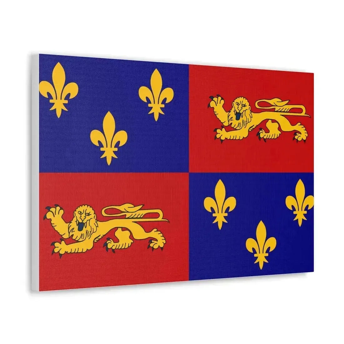 Flag of Landes France - Canvas Wall Art - The Sticker Space