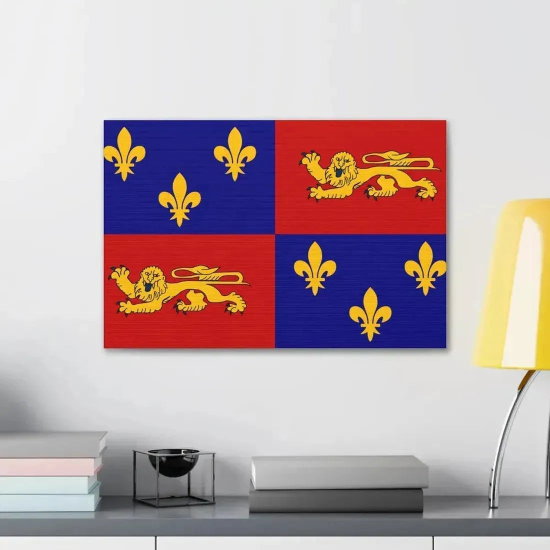 Flag of Landes France - Canvas Wall Art - The Sticker Space