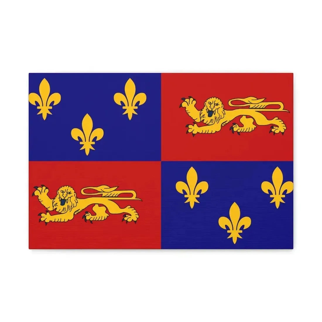 Flag of Landes France - Canvas Wall Art - The Sticker Space