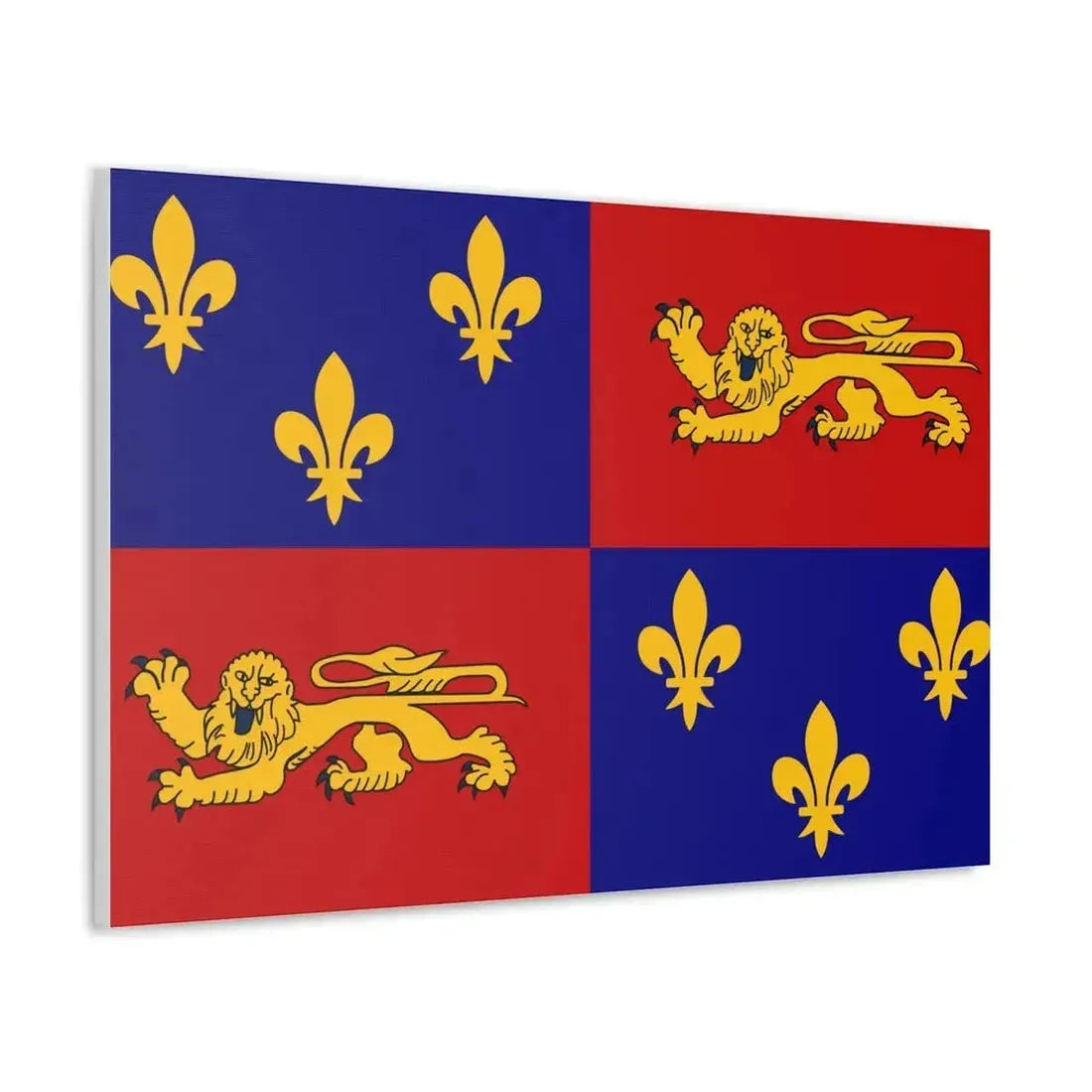 Flag of Landes France - Canvas Wall Art - The Sticker Space