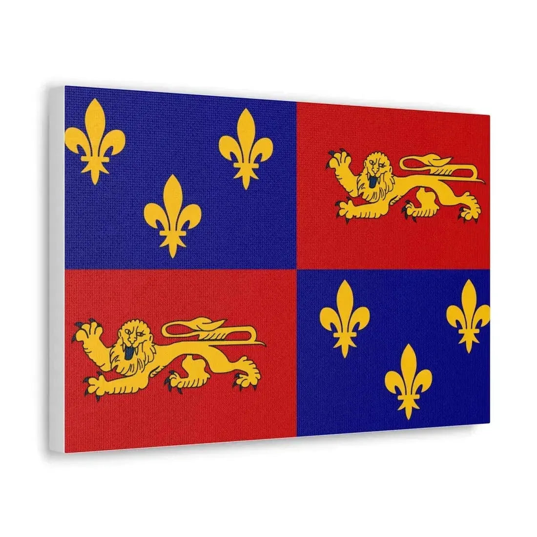 Flag of Landes France - Canvas Wall Art - The Sticker Space