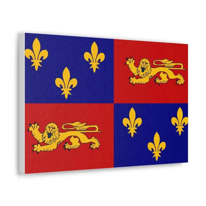 Flag of Landes France - Canvas Wall Art - The Sticker Space