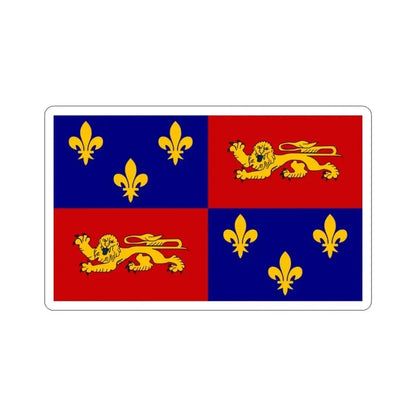 Flag of Landes France STICKER Vinyl Die-Cut Decal 2 Inch - The Sticker Space