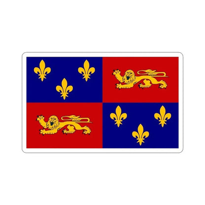 Flag of Landes France STICKER Vinyl Die-Cut Decal 3 Inch - The Sticker Space