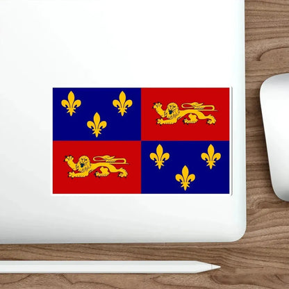 Flag of Landes France STICKER Vinyl Die-Cut Decal - The Sticker Space