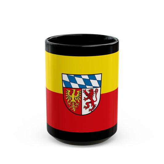 Flag of Landsberg am Lech Germany - Black Coffee Mug-15oz-The Sticker Space