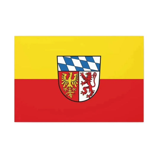 Flag of Landsberg am Lech Germany - Canvas Wall Art 36" x 24" 1.25" - The Sticker Space