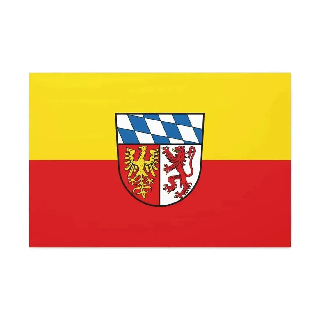 Flag of Landsberg am Lech Germany - Canvas Wall Art - The Sticker Space