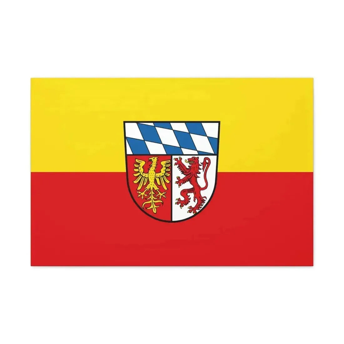 Flag of Landsberg am Lech Germany - Canvas Wall Art - The Sticker Space