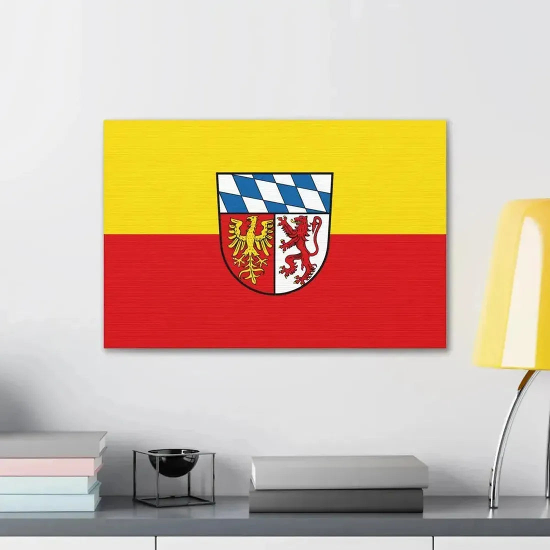 Flag of Landsberg am Lech Germany - Canvas Wall Art - The Sticker Space
