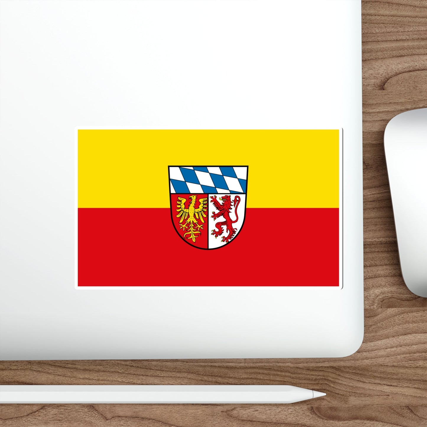 Flag of Landsberg am Lech Germany STICKER Vinyl Die-Cut Decal-The Sticker Space