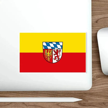 Flag of Landsberg am Lech Germany STICKER Vinyl Die-Cut Decal - The Sticker Space
