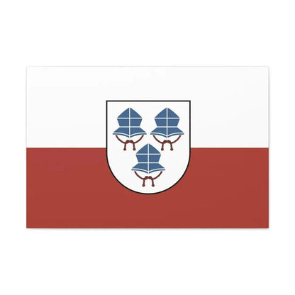 Flag of Landshut 3 Germany - Canvas Wall Art 30" x 20" 1.25" - The Sticker Space