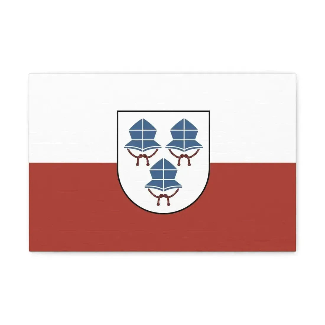 Flag of Landshut 3 Germany - Canvas Wall Art - The Sticker Space