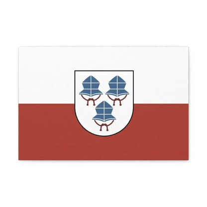 Flag of Landshut 3 Germany - Canvas Wall Art - The Sticker Space