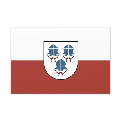 Flag of Landshut 3 Germany - Canvas Wall Art - The Sticker Space