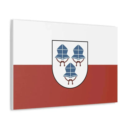 Flag of Landshut 3 Germany - Canvas Wall Art - The Sticker Space