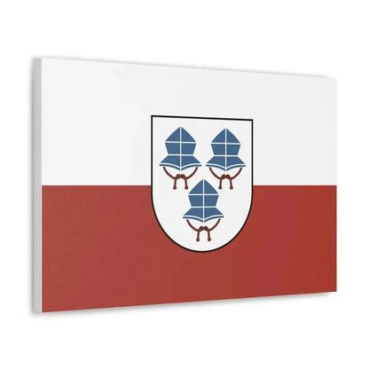 Flag of Landshut 3 Germany - Canvas Wall Art - The Sticker Space