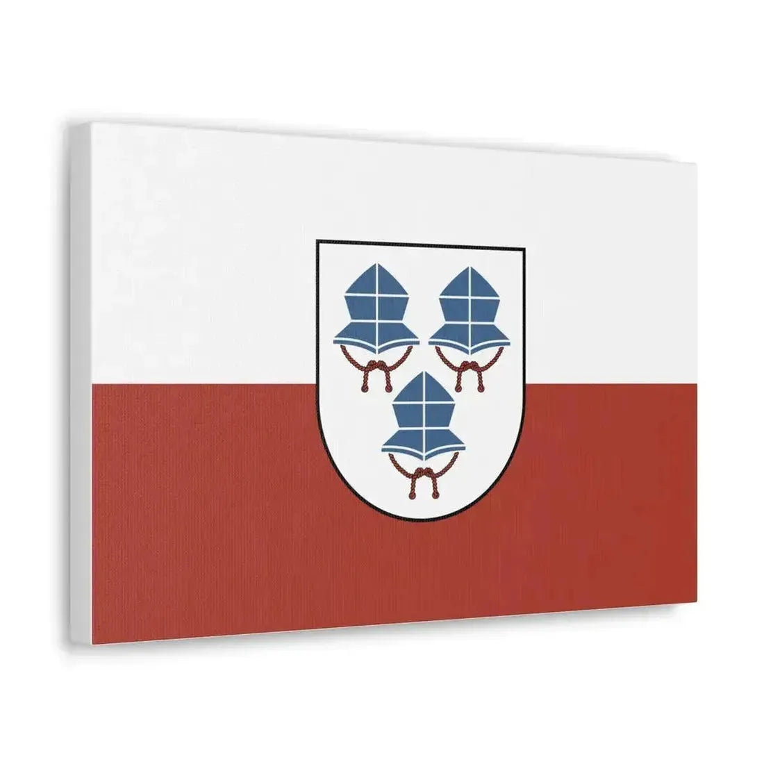 Flag of Landshut 3 Germany - Canvas Wall Art - The Sticker Space