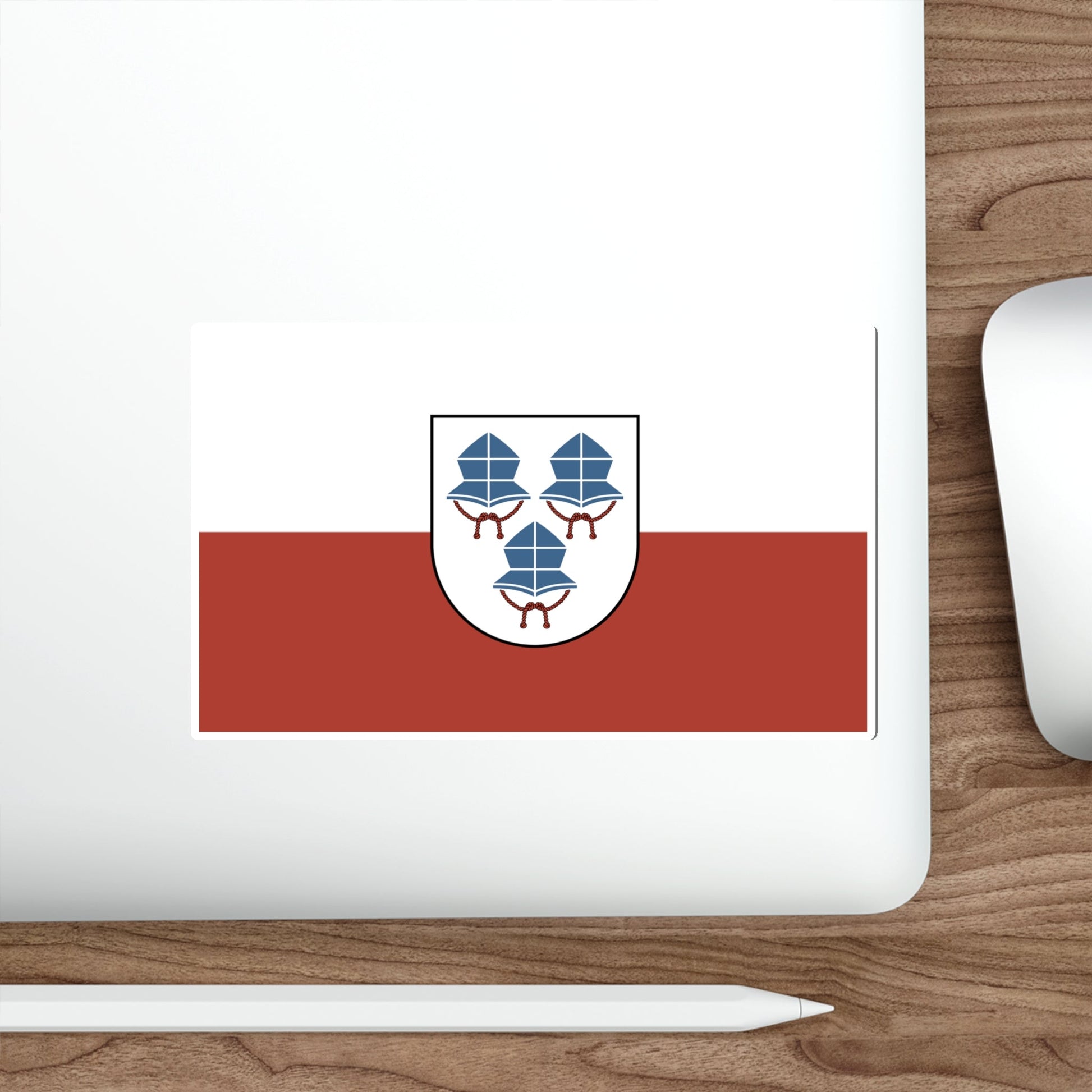 Flag of Landshut 3 Germany STICKER Vinyl Die-Cut Decal-The Sticker Space