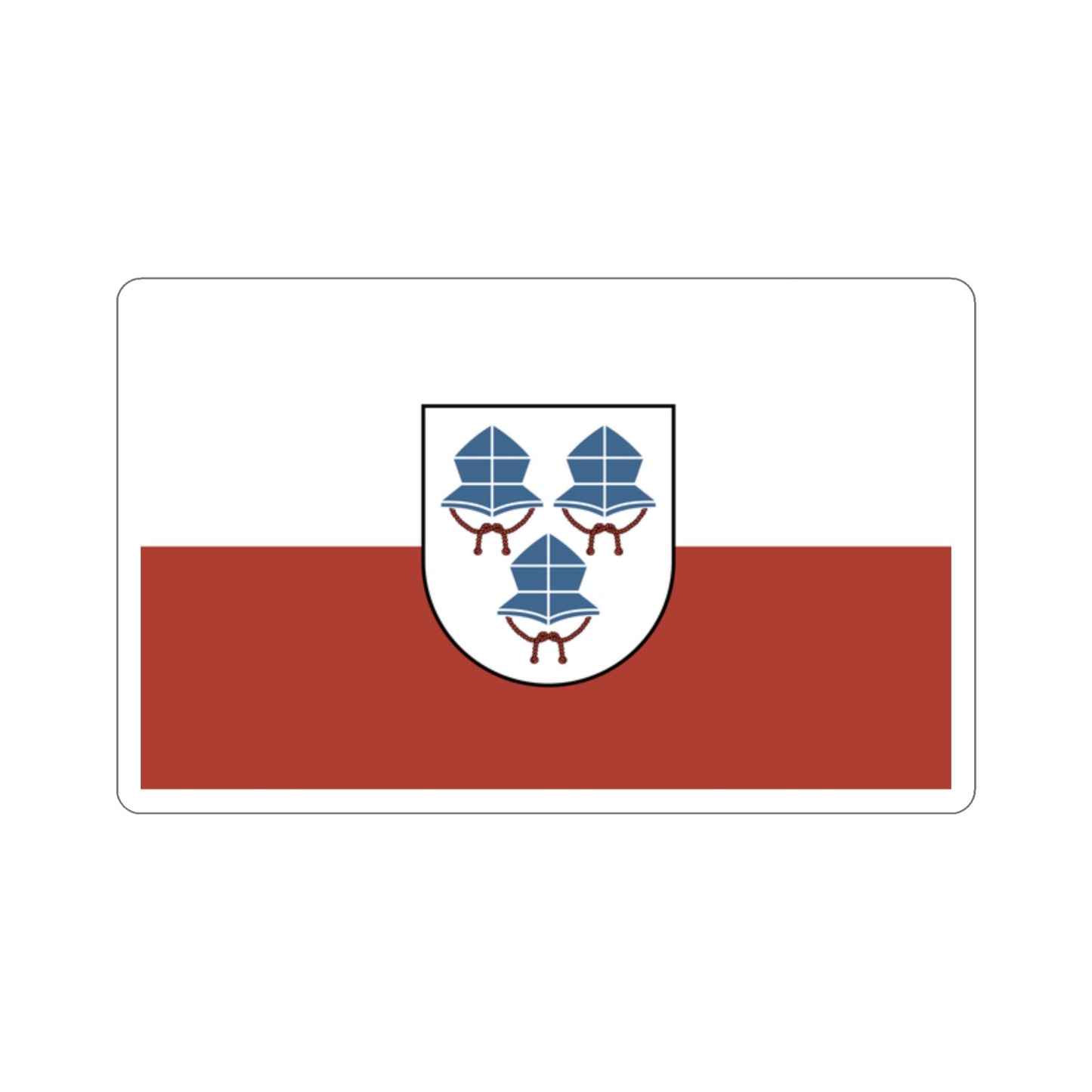 Flag of Landshut 3 Germany STICKER Vinyl Die-Cut Decal-The Sticker Space