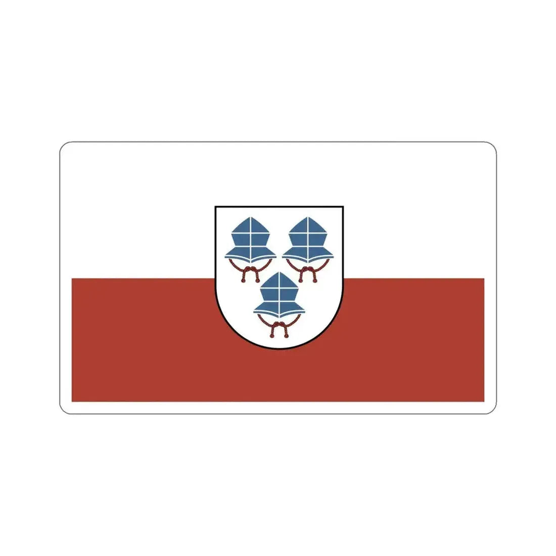 Flag of Landshut 3 Germany STICKER Vinyl Die-Cut Decal - The Sticker Space
