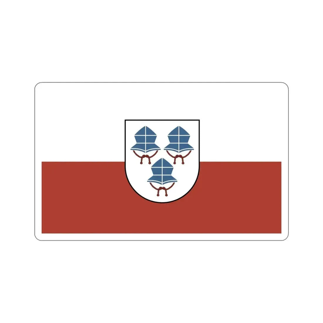Flag of Landshut 3 Germany STICKER Vinyl Die-Cut Decal - The Sticker Space
