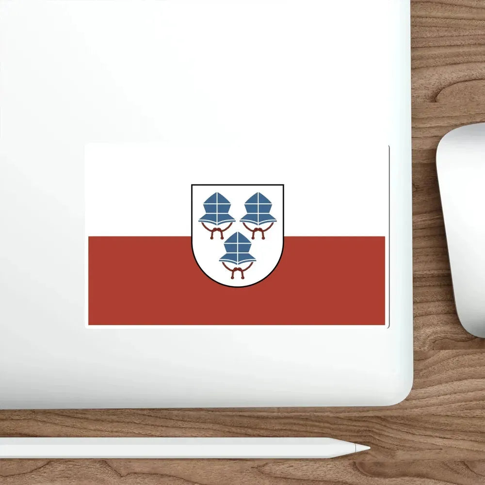 Flag of Landshut 3 Germany STICKER Vinyl Die-Cut Decal - The Sticker Space