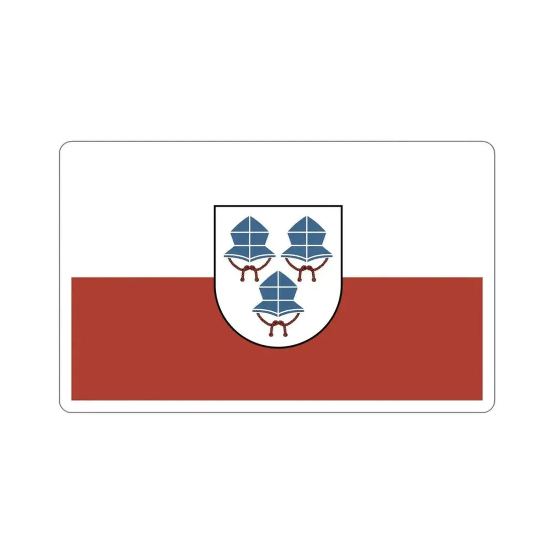 Flag of Landshut 3 Germany STICKER Vinyl Die-Cut Decal - The Sticker Space
