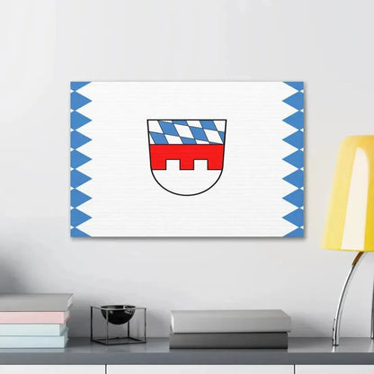 Flag of Landshut Germany - Canvas Wall Art - The Sticker Space