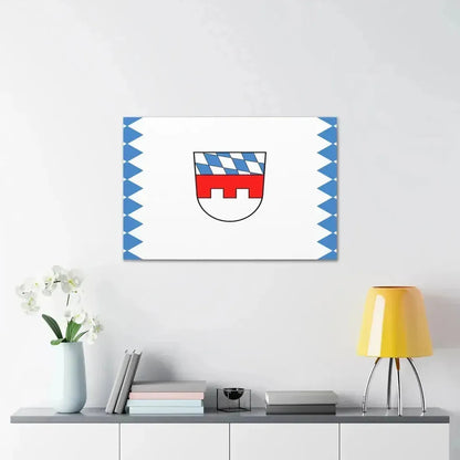 Flag of Landshut Germany - Canvas Wall Art - The Sticker Space