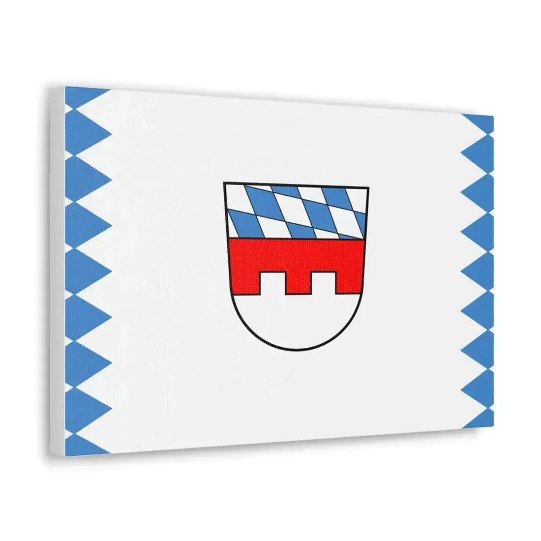 Flag of Landshut Germany - Canvas Wall Art - The Sticker Space