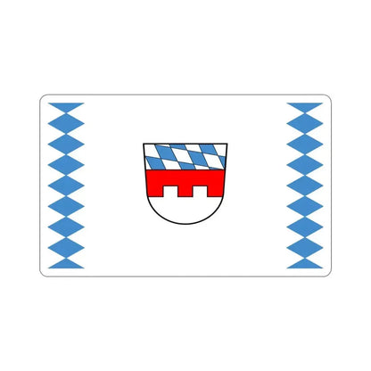 Flag of Landshut Germany STICKER Vinyl Die-Cut Decal 3 Inch - The Sticker Space