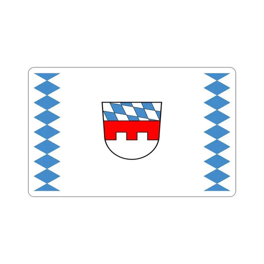 Flag of Landshut Germany STICKER Vinyl Die-Cut Decal 6 Inch - The Sticker Space