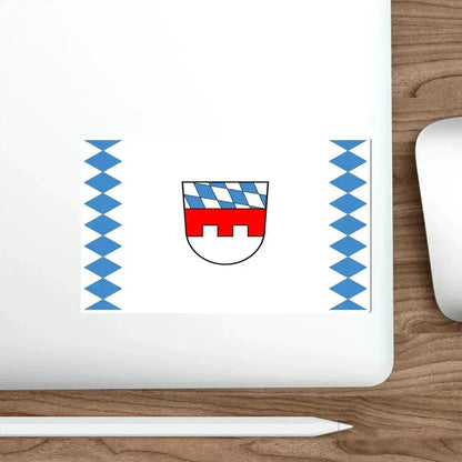 Flag of Landshut Germany STICKER Vinyl Die-Cut Decal - The Sticker Space