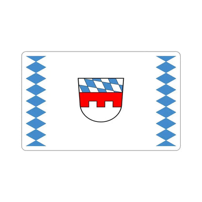 Flag of Landshut Germany STICKER Vinyl Die-Cut Decal - The Sticker Space