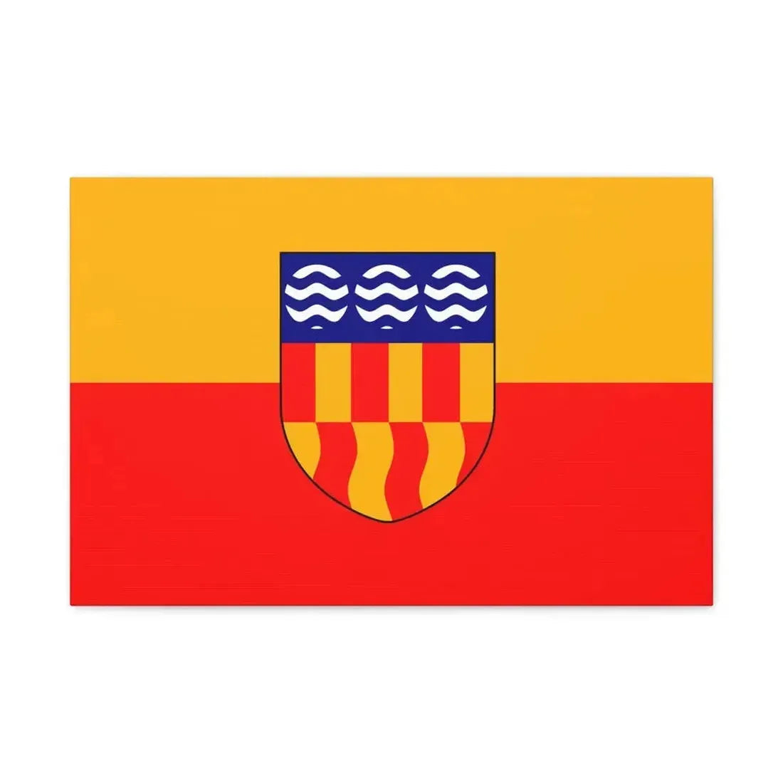 Flag of Langford BC Canada - Canvas Wall Art - The Sticker Space