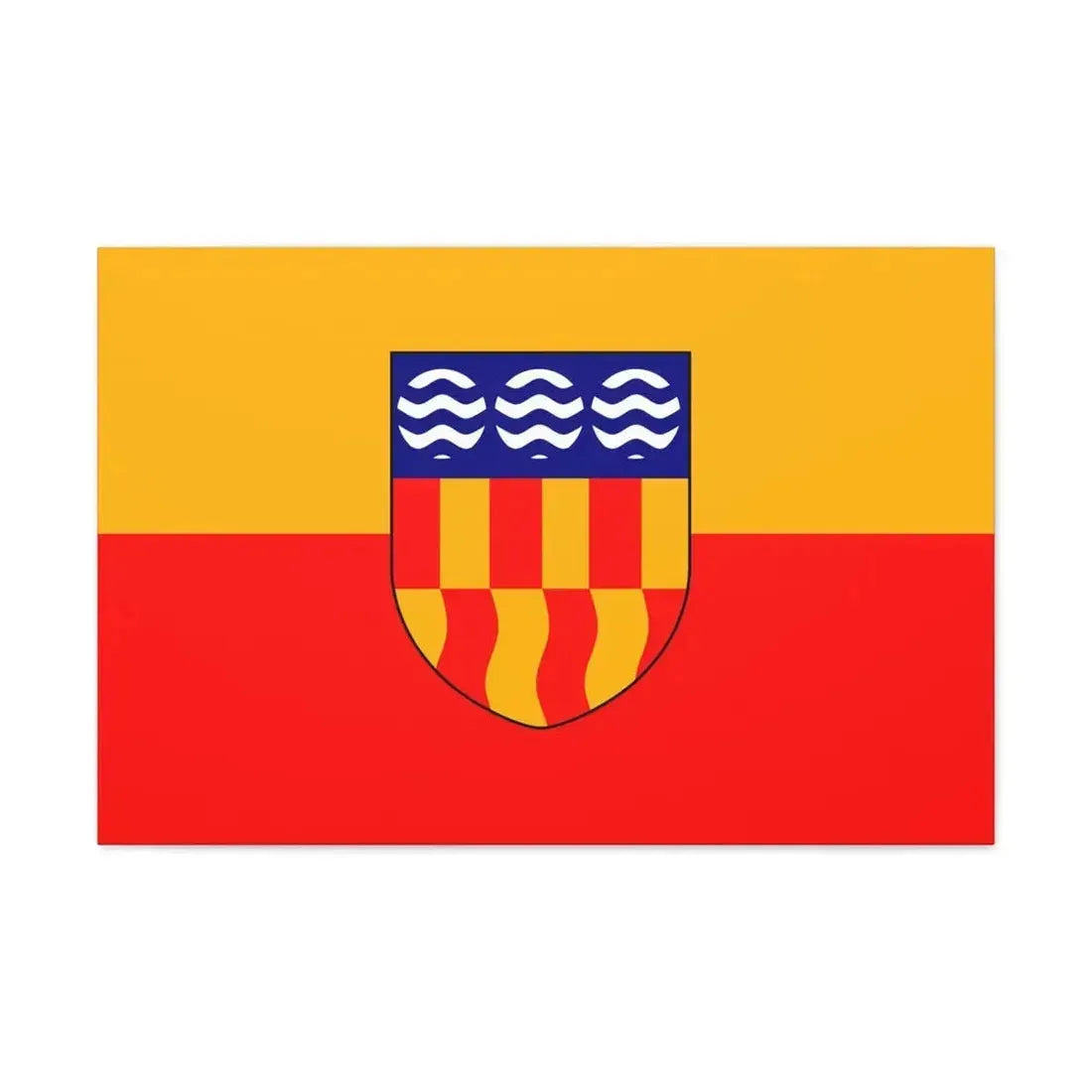 Flag of Langford BC Canada - Canvas Wall Art - The Sticker Space