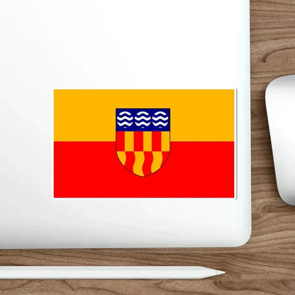 Flag of Langford BC Canada STICKER Vinyl Die-Cut Decal - The Sticker Space