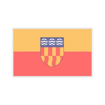 Flag of Langford BC Canada - STICKER Vinyl Kiss-Cut Decal 4 Inch Transparent - The Sticker Space