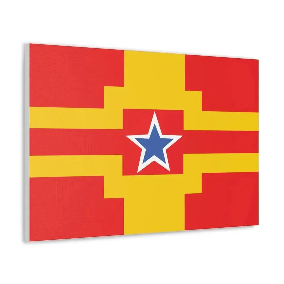 Flag of Langley BC Canada - Canvas Wall Art - The Sticker Space