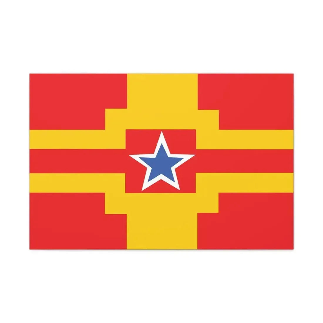 Flag of Langley BC Canada - Canvas Wall Art - The Sticker Space