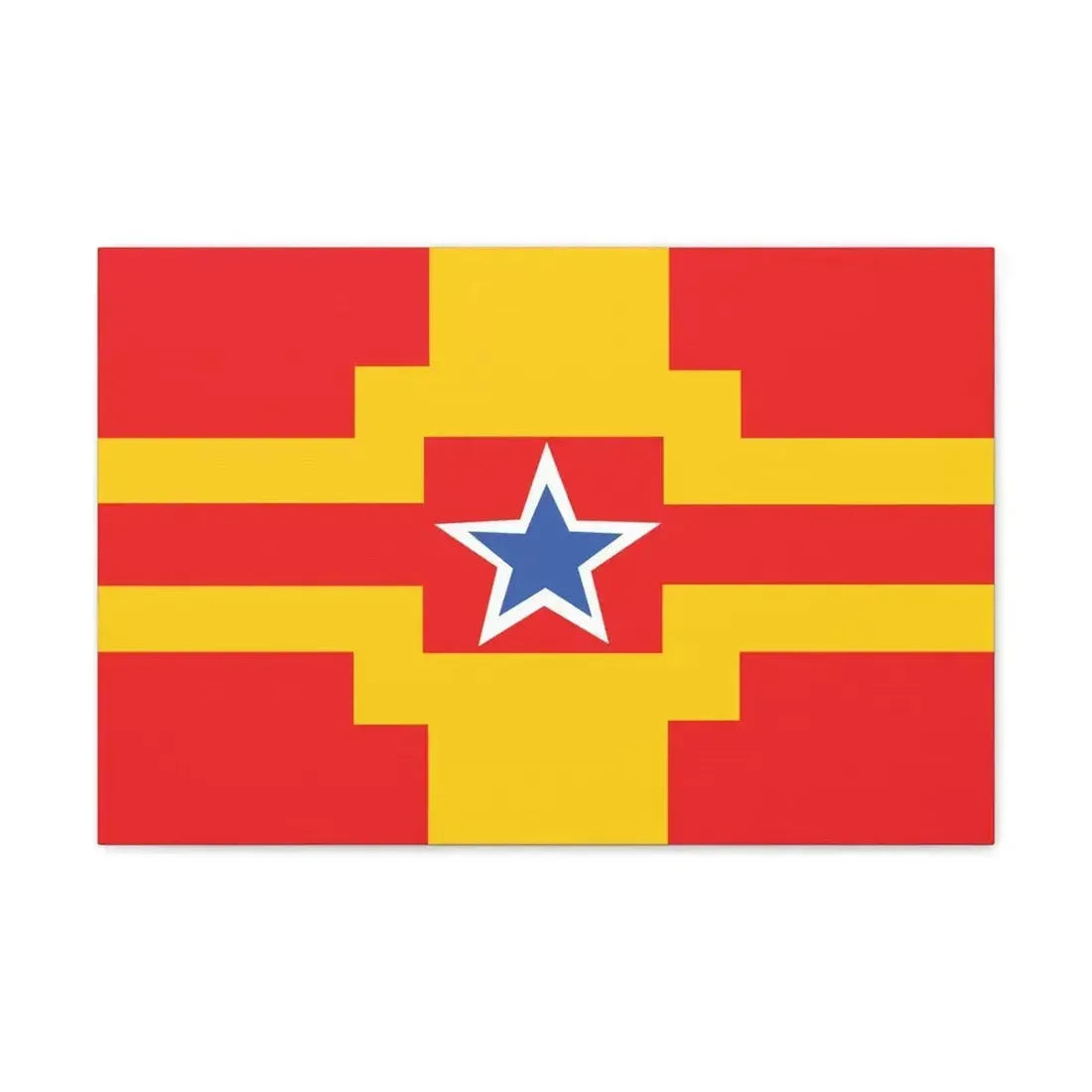 Flag of Langley BC Canada - Canvas Wall Art - The Sticker Space