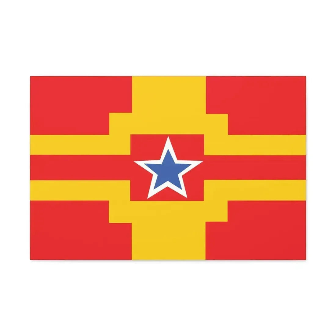 Flag of Langley BC Canada - Canvas Wall Art - The Sticker Space