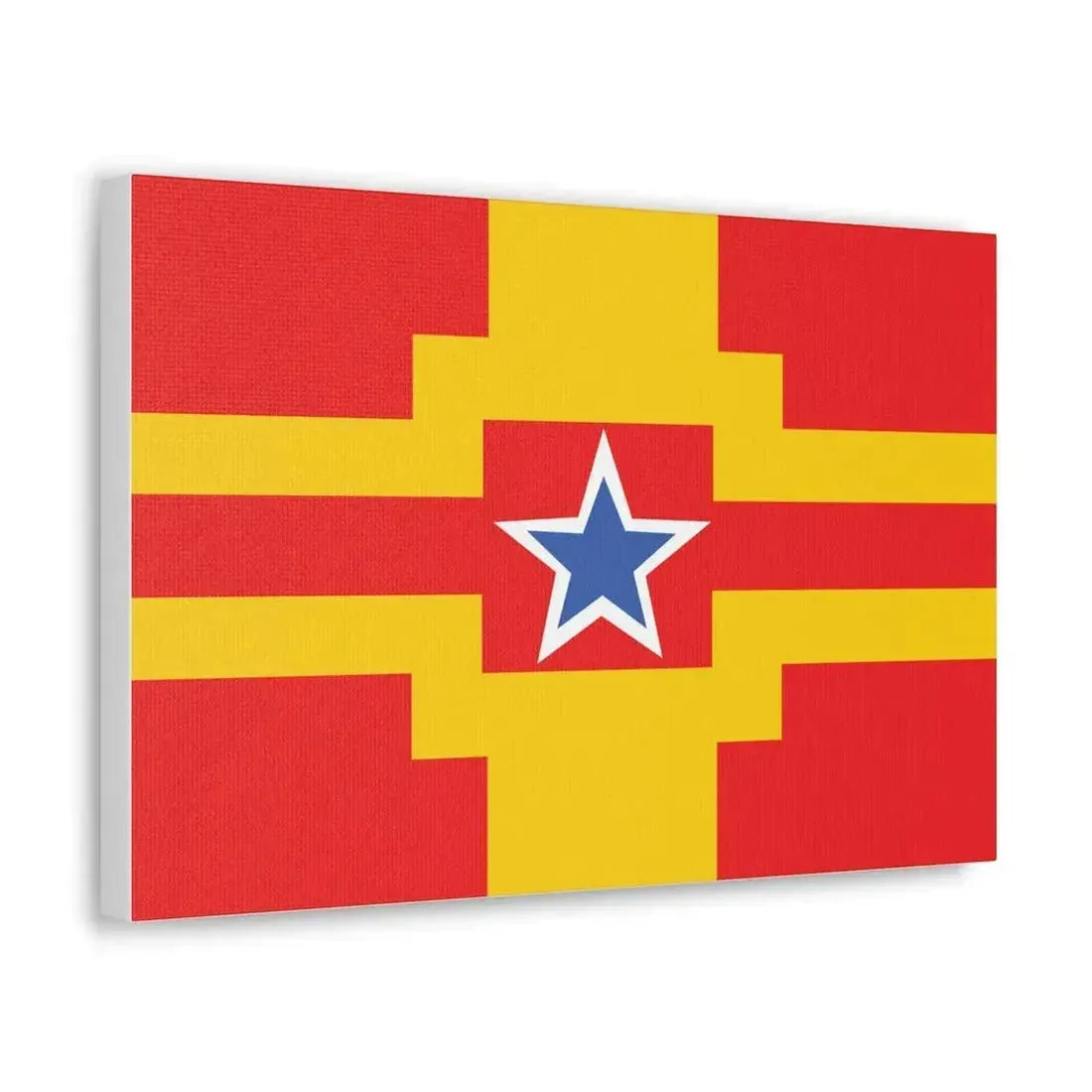 Flag of Langley BC Canada - Canvas Wall Art - The Sticker Space