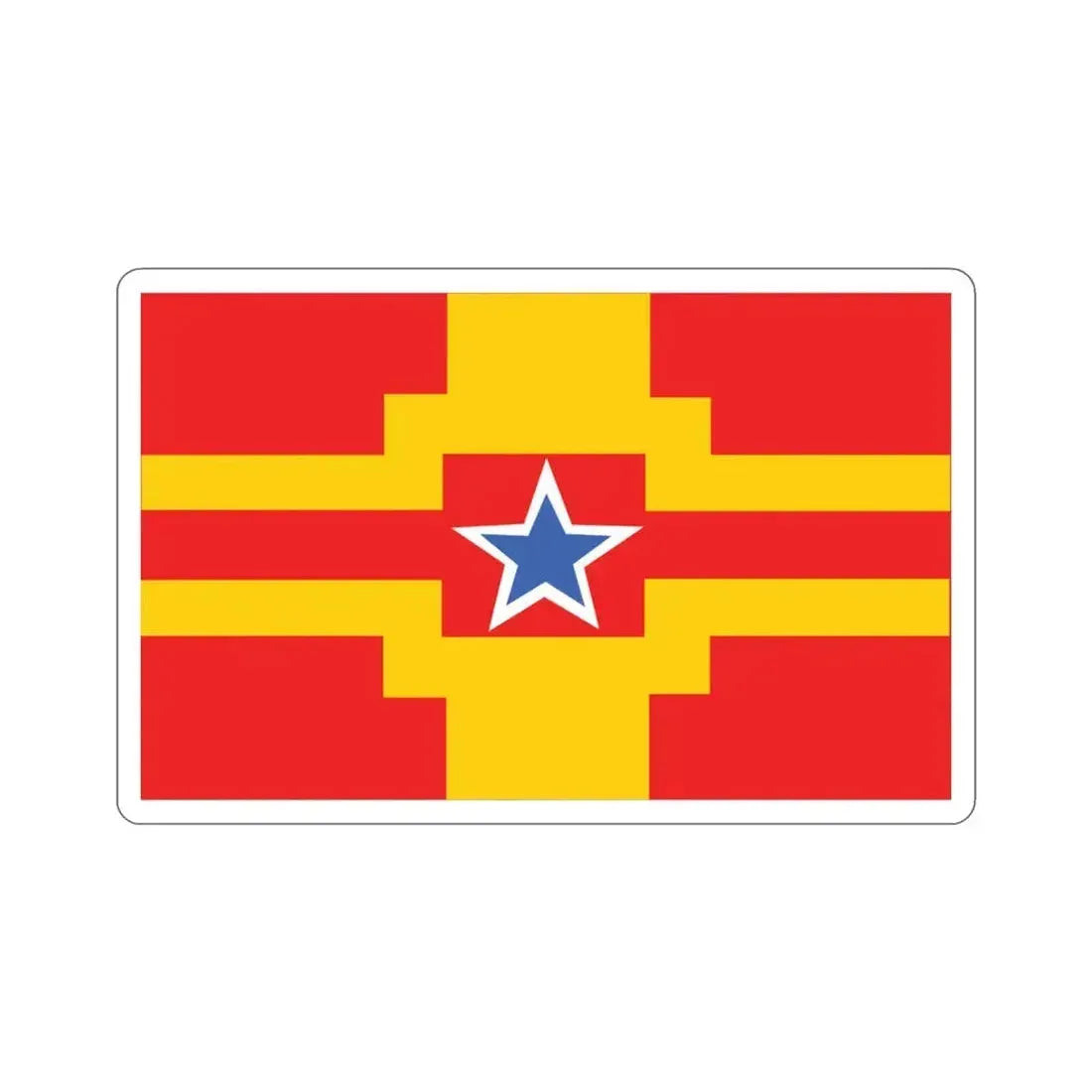 Flag of Langley BC Canada STICKER Vinyl Die-Cut Decal 3 Inch - The Sticker Space