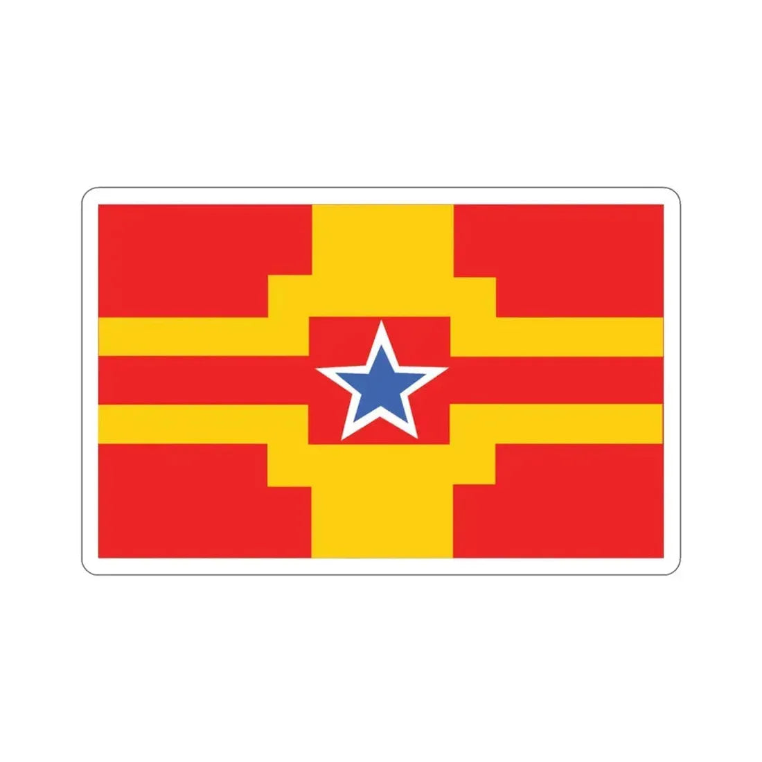 Flag of Langley BC Canada STICKER Vinyl Die-Cut Decal 3 Inch - The Sticker Space