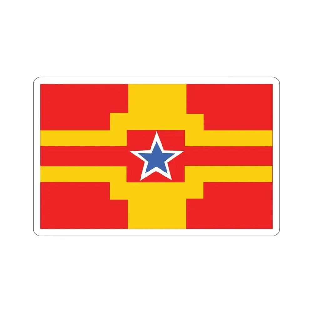 Flag of Langley BC Canada STICKER Vinyl Die-Cut Decal 4 Inch - The Sticker Space